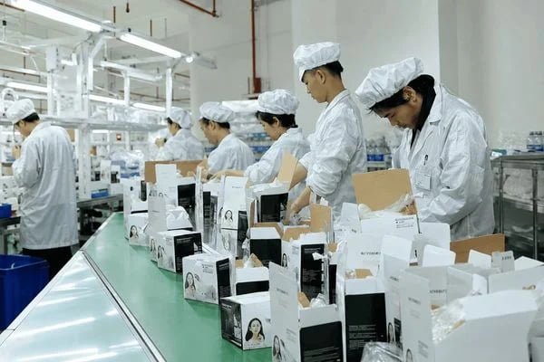 Bulk supply product and packing