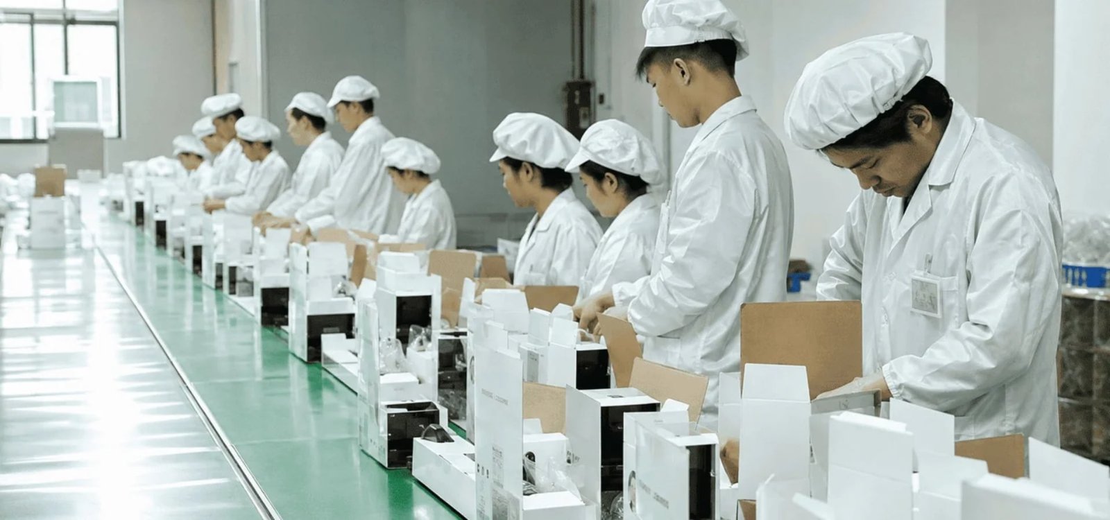 K·SKIN Global beauty appliance manufacturing production line