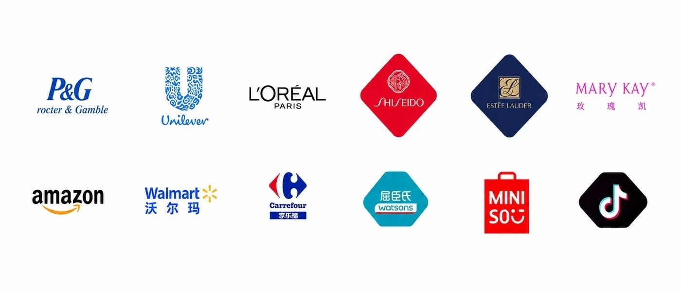 K·SKIN global partners including international beauty brands retailers and e-commerce platforms