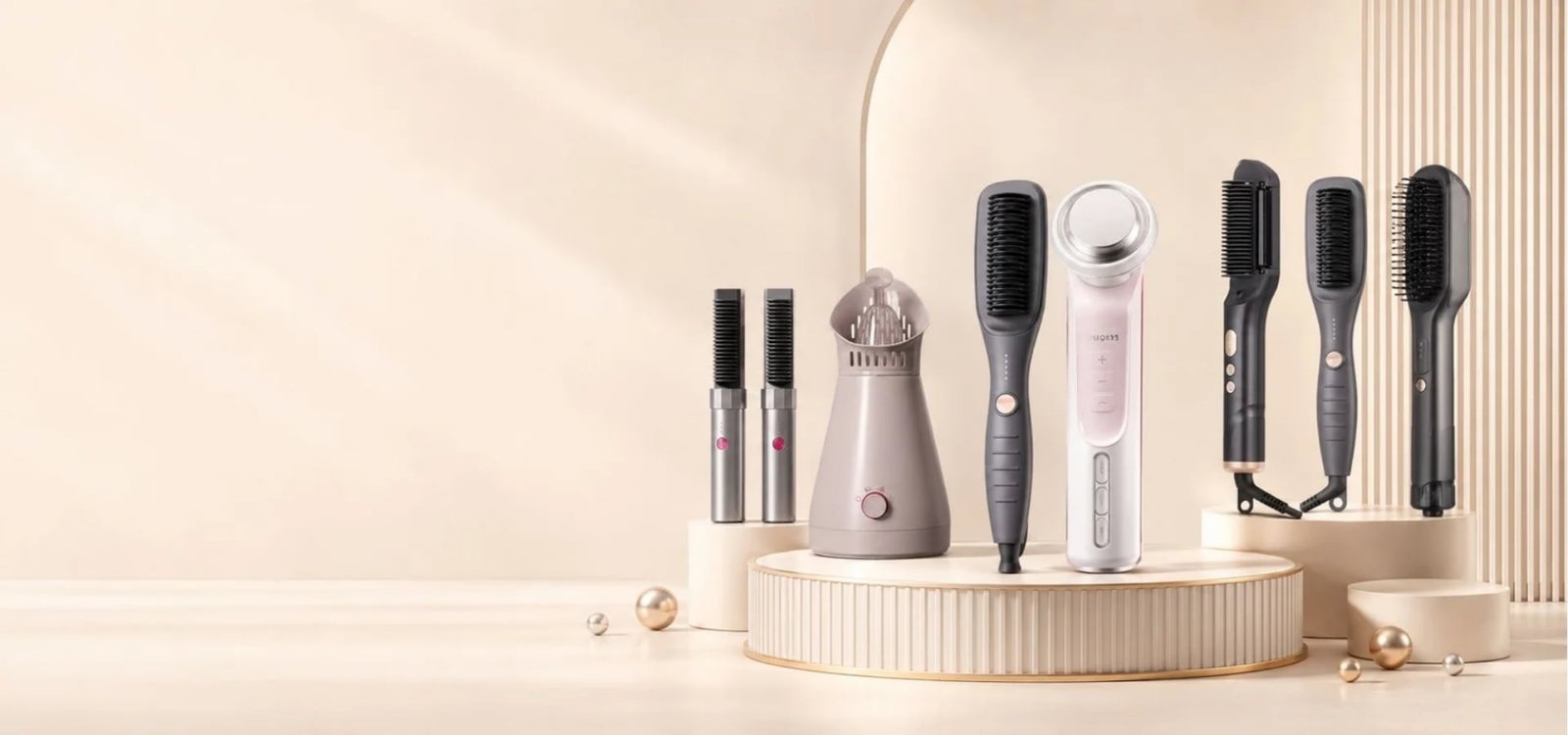 Beauty devices and hair styling tools manufactured by K·SKIN Global