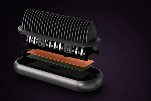 KD382B anti-scald comb-tooth and heating structure