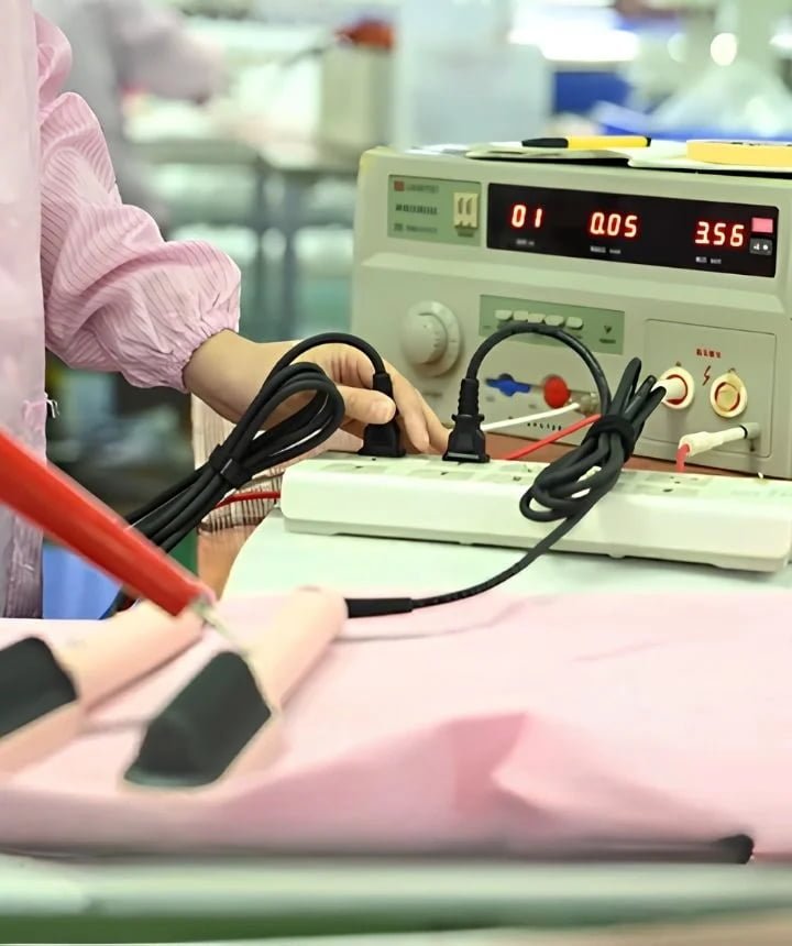 Beauty device quality inspection and testing