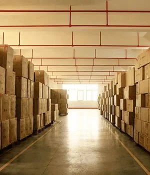 Beauty device warehouse and product handling