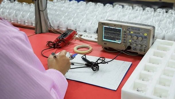 Beauty device testing and inspection