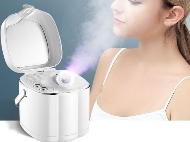 Facial steamer product testing