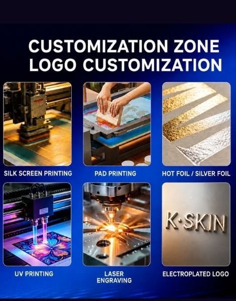 K·SKIN Private Label beauty device logo customization