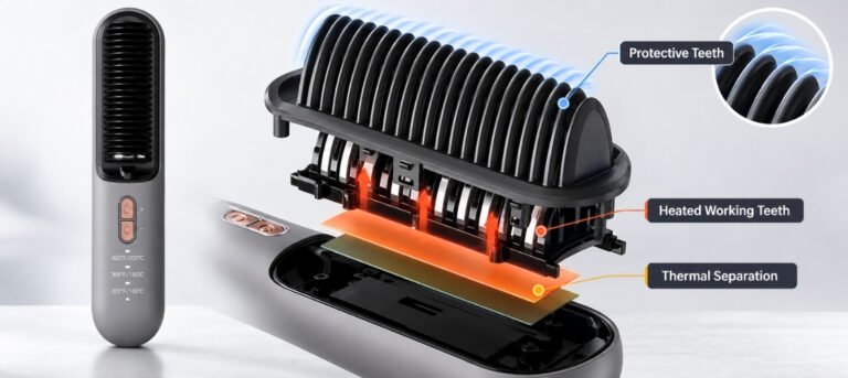 What Is Anti-Scald Design in a Hair Straightener Brush—and How Can Buyers Verify It?