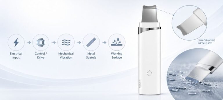 How Does an Ultrasonic Skin Scrubber Work? A Buyer-Focused Technical Explanation
