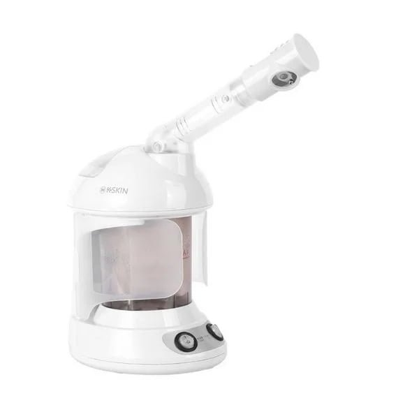 KD2328 facial steamer white product view with adjustable nozzle