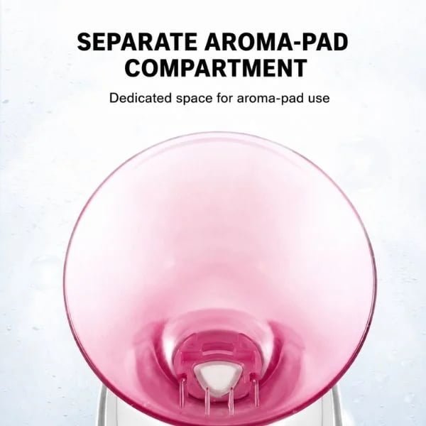 KD2331A facial steamer with separate aroma pad compartment
