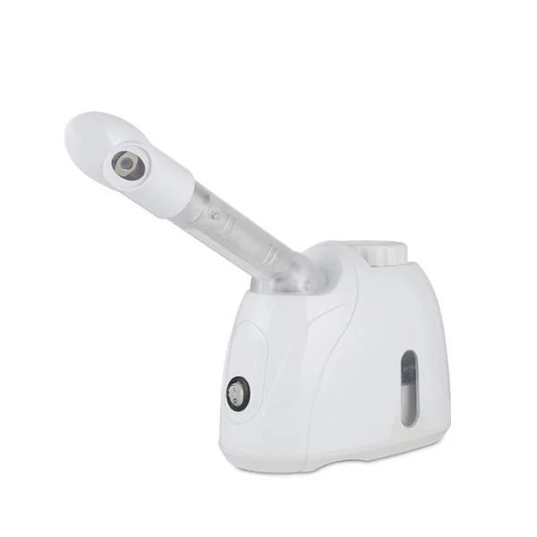 Close lifestyle view of the KD33S warm-mist facial steamer