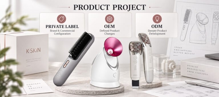 Private Label vs OEM vs ODM Beauty Devices: Which Route Fits Your Project?