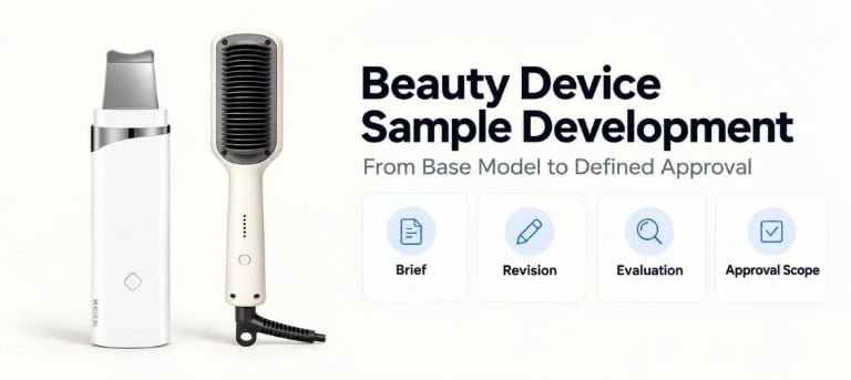 Beauty Device Sample Development Process: From Base Model to Approved Sample