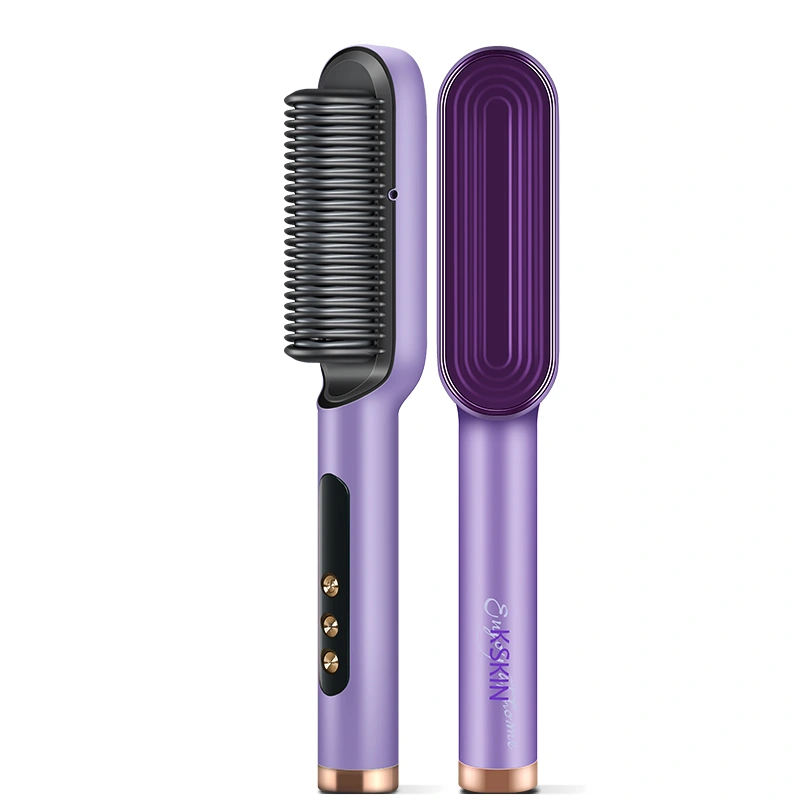 KD380K Ionic Hair Straightening and Curling Brush