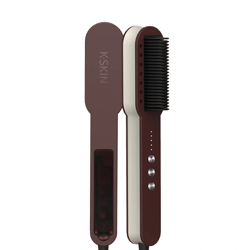 K·SKIN KD890 steam hair straightening brush