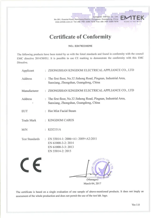 CE LVD · KD2331A document preview