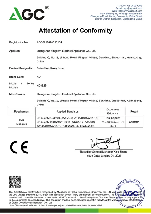 CE LVD · KD382S document preview